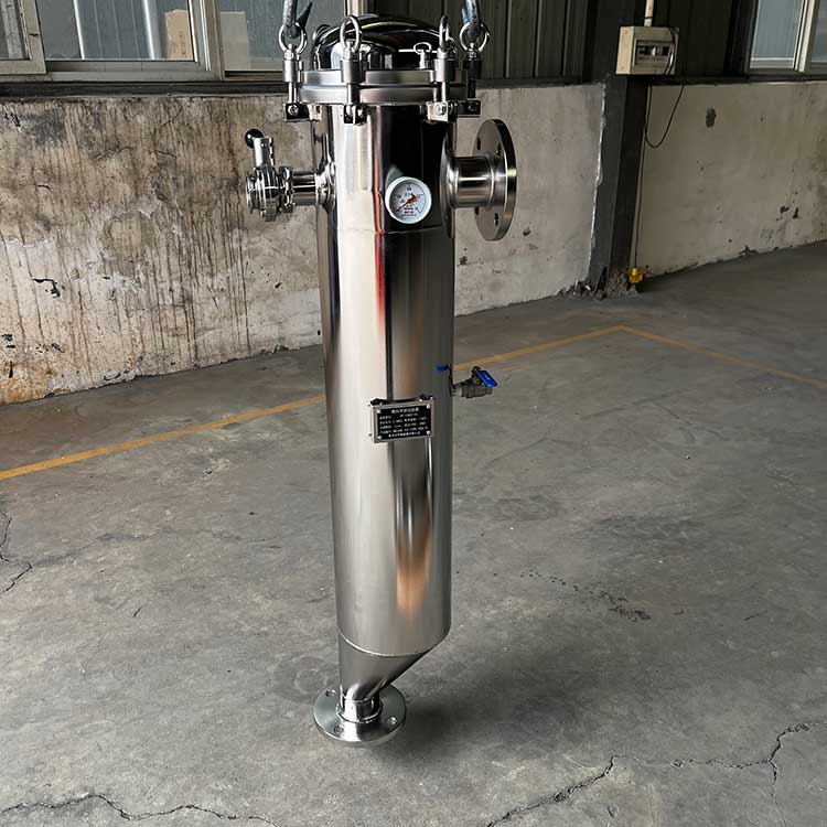 華豫生產(chǎn)供應橫向單袋過濾器HY-LD65-16